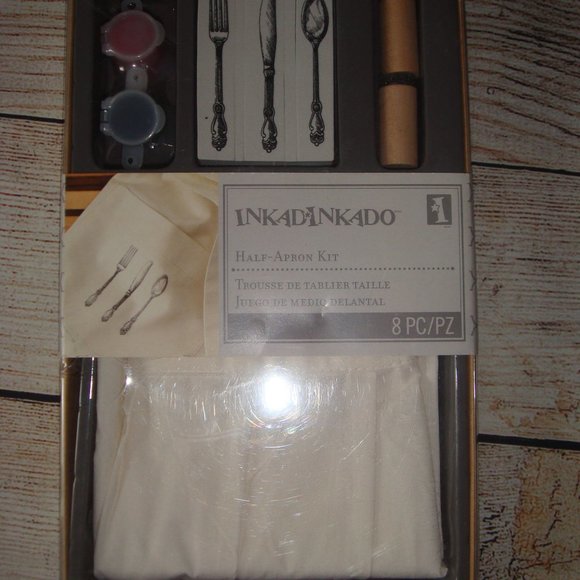Inkadinkado Half Apron Stamping Kit - Picture 1 of 4